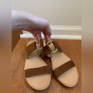 Womens Brown Sandals